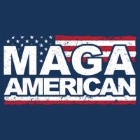 Maga American Pro Trump Flag Baby Bodysuit