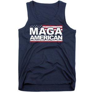 Maga American Pro Trump Flag Tank Top