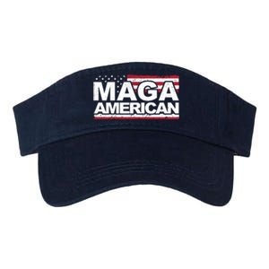 Maga American Pro Trump Flag Valucap Bio-Washed Visor