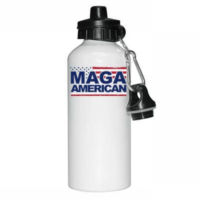 Maga American Pro Trump Flag Aluminum Water Bottle