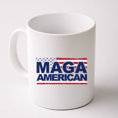 Maga American Pro Trump Flag Coffee Mug