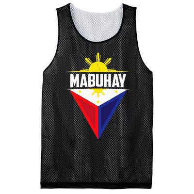 Mabuhay Ang Pilipinas Mabuhay Ang Mga Filipino Philippines Mesh Reversible Basketball Jersey Tank