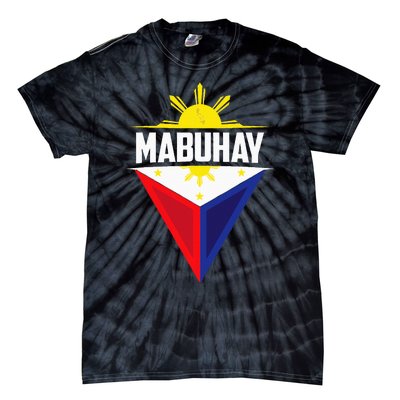 Mabuhay Ang Pilipinas Mabuhay Ang Mga Filipino Philippines Tie-Dye T-Shirt