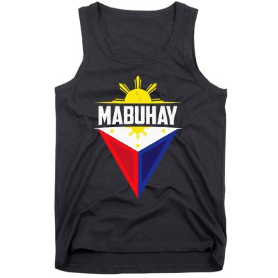 Mabuhay Ang Pilipinas Mabuhay Ang Mga Filipino Philippines Tank Top