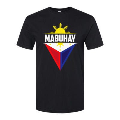 Mabuhay Ang Pilipinas Mabuhay Ang Mga Filipino Philippines Softstyle CVC T-Shirt