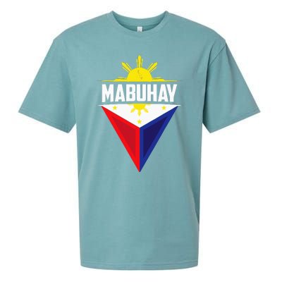 Mabuhay Ang Pilipinas Mabuhay Ang Mga Filipino Philippines Sueded Cloud Jersey T-Shirt