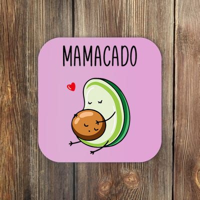 Mamacado Avocado Pregnant Mom Pregnancy Avo Coaster