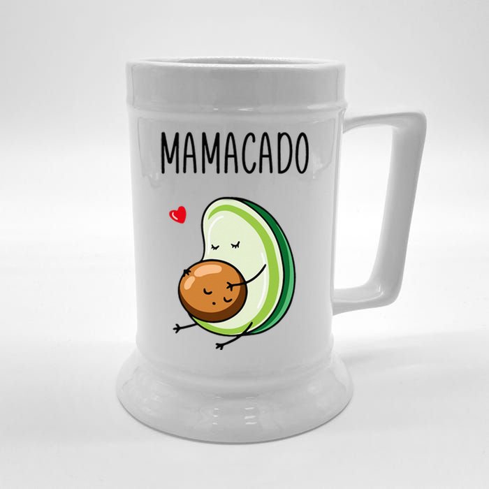 Mamacado Avocado Pregnant Mom Pregnancy Avo Beer Stein