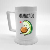 Mamacado Avocado Pregnant Mom Pregnancy Avo Beer Stein