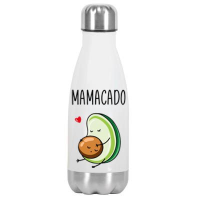 Mamacado Avocado Pregnant Mom Pregnancy Avo Stainless Steel Insulated Water Bottle