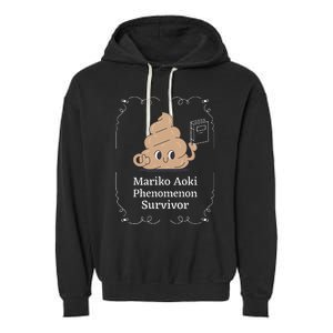 Mariko Aoki Phenomenon Survivor Funny Book Bookstore Garment-Dyed Fleece Hoodie