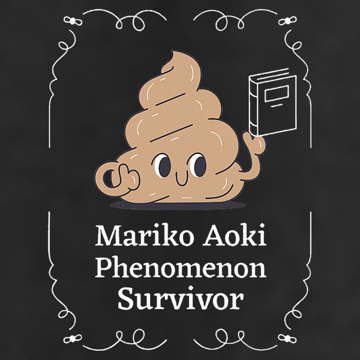 Mariko Aoki Phenomenon Survivor Funny Book Bookstore 25L Jumbo Tote