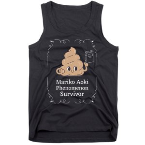 Mariko Aoki Phenomenon Survivor Funny Book Bookstore Tank Top