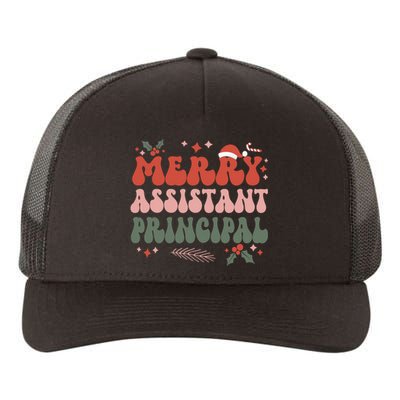 Merry Assistant Principal Christmas Assistant Principals Yupoong Adult 5-Panel Trucker Hat