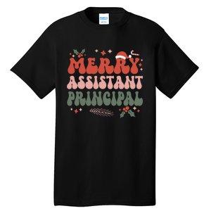 Merry Assistant Principal Christmas Assistant Principals Tall T-Shirt