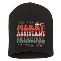 Merry Assistant Principal Christmas Assistant Principals Short Acrylic Beanie