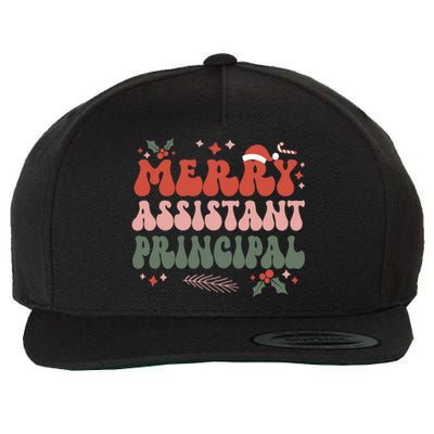 Merry Assistant Principal Christmas Assistant Principals Wool Snapback Cap