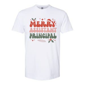 Merry Assistant Principal Christmas Assistant Principals Softstyle® CVC T-Shirt