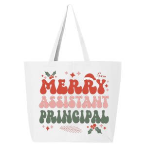 Merry Assistant Principal Christmas Assistant Principals 25L Jumbo Tote