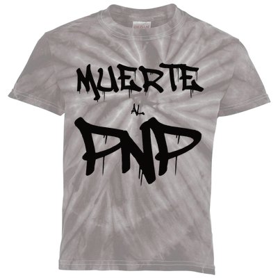 Muerte Al Pnp 2024 Kids Tie-Dye T-Shirt