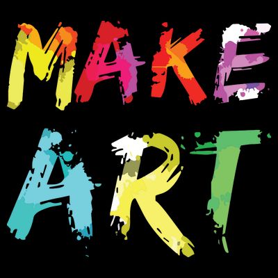 Make Art Painter Artist Teacher Artsy Gift T-Shirt