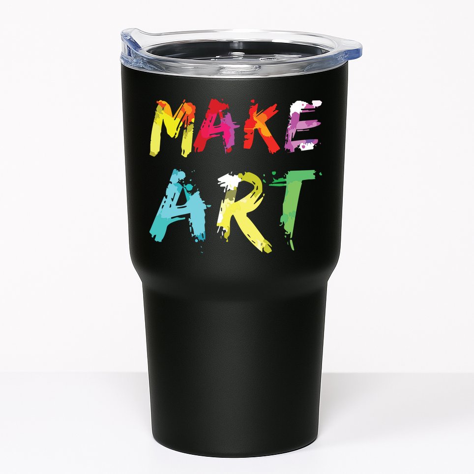 Make Art Painter Artist Teacher Artsy Gift Tumbler