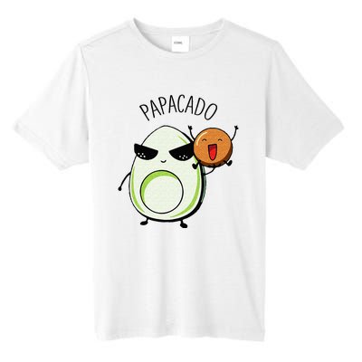 Mamacado And Papacado Couple Matching Pregnancy Announcement Tall Fusion ChromaSoft Performance T-Shirt