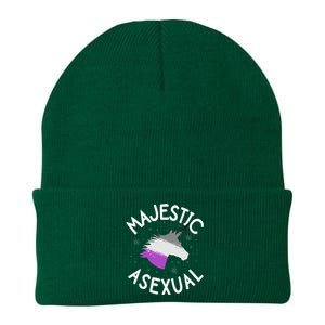 Majestic Asexual Pride Ace Unicorn Lgbtq Pride Stuff Knit Cap Winter Beanie