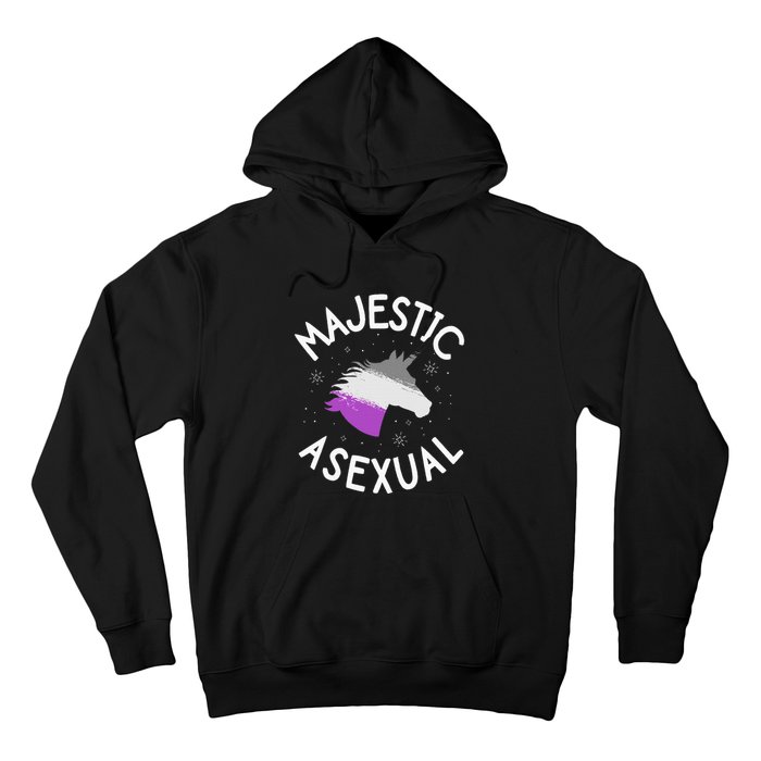 Majestic Asexual Pride Ace Unicorn Lgbtq Pride Stuff Hoodie