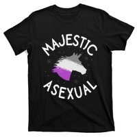 Majestic Asexual Pride Ace Unicorn Lgbtq Pride Stuff T-Shirt