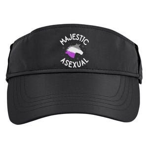 Majestic Asexual Pride Ace Unicorn Lgbtq Pride Stuff Adult Drive Performance Visor