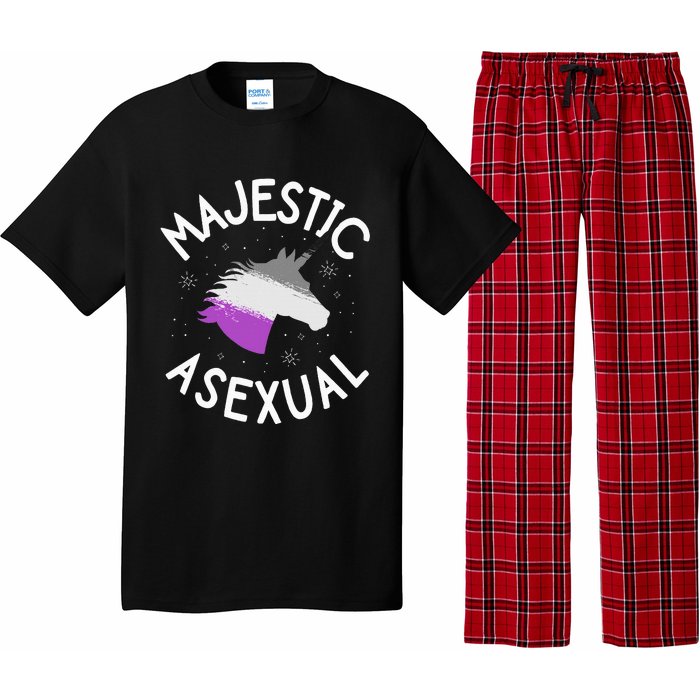 Majestic Asexual Pride Ace Unicorn Lgbtq Pride Stuff Pajama Set