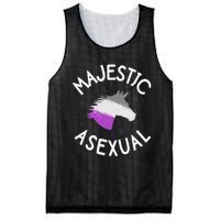 Majestic Asexual Pride Ace Unicorn Lgbtq Pride Stuff Mesh Reversible Basketball Jersey Tank