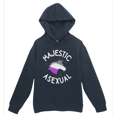 Majestic Asexual Pride Ace Unicorn Lgbtq Pride Stuff Urban Pullover Hoodie