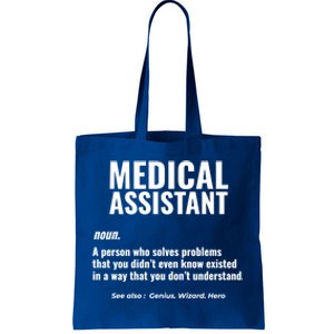 Medical Assistant Problem Solver Health Care Gift Tote Bag