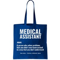 Medical Assistant Problem Solver Health Care Gift Tote Bag