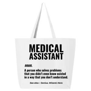 Medical Assistant Problem Solver Health Care Gift 25L Jumbo Tote