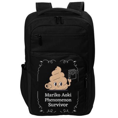 Mariko Aoki Phenomenon Survivor Book Bookstore Impact Tech Backpack