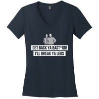 Max And Paddy Get Back Ya Bastard I’ll Break Ya Legs Women's V-Neck T-Shirt