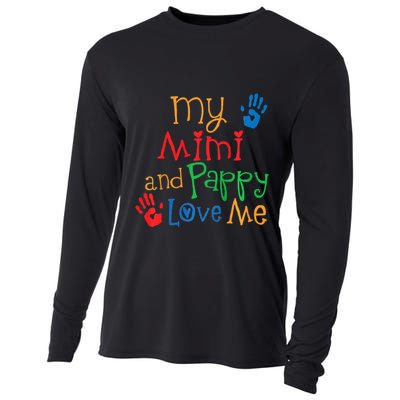Mimi And Pappy Love Me Grandchild Cooling Performance Long Sleeve Crew