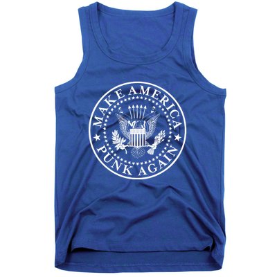 Make America Punk Again Vintage Punk Rock 80s Cool Gift Tank Top