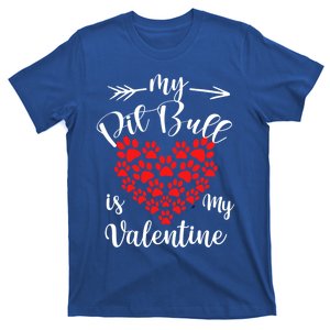 My American Pit Bull Terrier Is My Valentine American Pit B Meaningful Gift T-Shirt