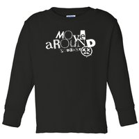 Move Around Podcast Toddler Long Sleeve Shirt