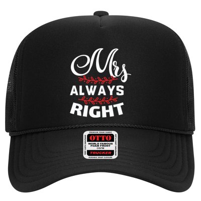 Mrs Always Right Trucker Hat