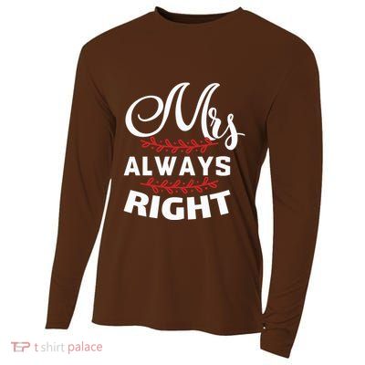 Mrs Always Right Cooling Performance Long Sleeve Crew