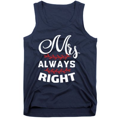 Mrs Always Right Tank Top