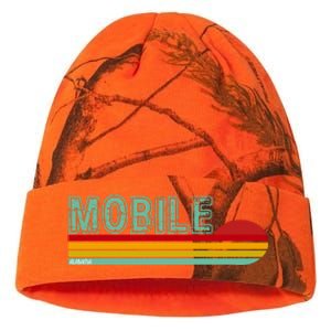 Mobile Alabama Retro Sunset Kati Licensed 12" Camo Beanie