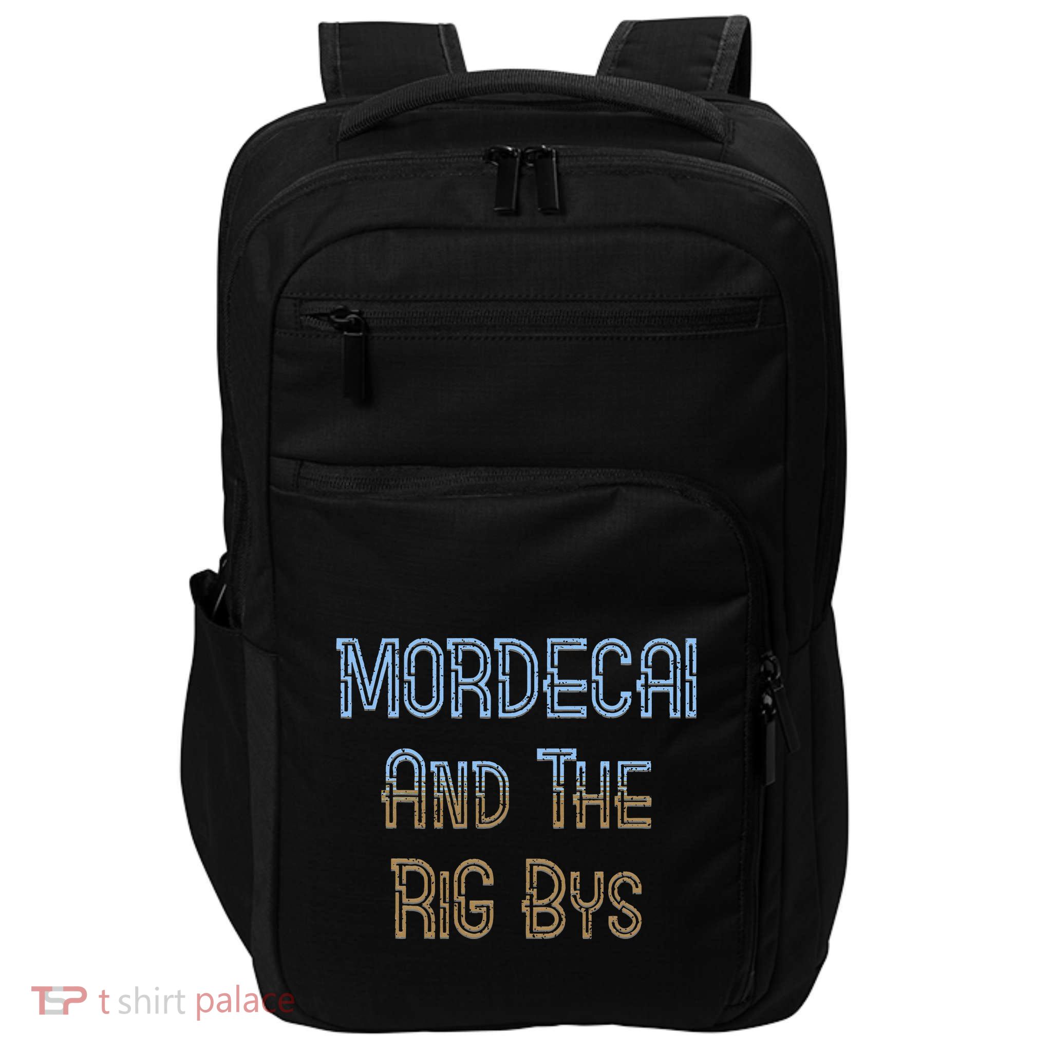 Mordecai And Rigbys Band Ringer Costume Impact Tech Backpack