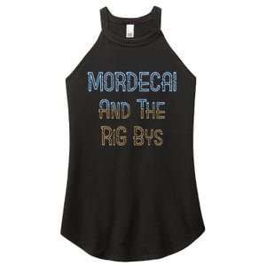 Mordecai And Rigbys Band Ringer Costume Women's Perfect Tri Rocker Tank