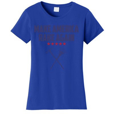 Make America Rake Again Funny Saying Political Gift Women's T-Shirt